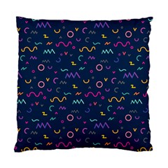 Scribble Pattern Texture Standard Cushion Case (two Sides)