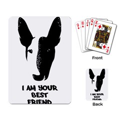 Bull Terrier T- Shirt Bull Terrier T- Shirt Playing Cards Single Design (rectangle) by EnriqueJohnson