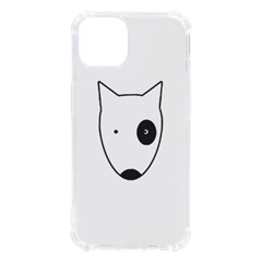 Bull Terrier T- Shirt White Look Calm Bull Terrier 18 T- Shirt (1) Iphone 13 Tpu Uv Print Case by EnriqueJohnson