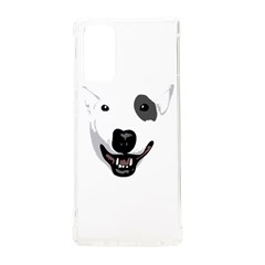 Bull Terrier T- Shirt White Look Calm Bull Terrier 23 T- Shirt Samsung Galaxy Note 20 Tpu Uv Case by EnriqueJohnson