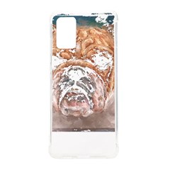 Bulldog T- Shirt Painting Of A Bulldog With Angry Face T- Shirt Samsung Galaxy S20plus 6 7 Inch Tpu Uv Case by EnriqueJohnson