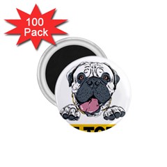 Bullmastiff T- Shirt Nope Not Today Bullmastiff 04 T- Shirt 1 75  Magnets (100 Pack)  by EnriqueJohnson