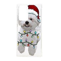 White Bichon Frise Dog T- Shirt White Bichon Frise Dog Santa Christmas Tree Lights Xmas T- Shirt Samsung Galaxy Note 20 Ultra Tpu Uv Case by ZUXUMI