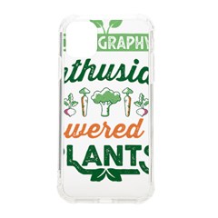 Calligraphy T- Shirt Calligraphy Enthusiast Powered By Plants Vegan T- Shirt Iphone 11 Tpu Uv Print Case by EnriqueJohnson