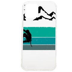 Boulder T- Shirt Climbing Bouldering Fun Mountaineering T- Shirt Iphone 12 Pro Max Tpu Uv Print Case