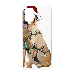 White Labrador Dog T- Shirt White Labrador Dog Santa Christmas Tree Lights Xmas T- Shirt Samsung Galaxy S20plus 6 7 Inch Tpu Uv Case