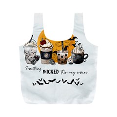 Wicked T- Shirt Something Wicked This Way Comes T- Shirt Full Print Recycle Bag (m) by ZUXUMI