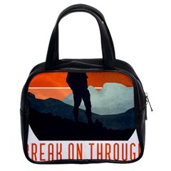 Wilderness T- Shirt Break On Through To The Adventure T- Shirt Classic Handbag (two Sides) by ZUXUMI