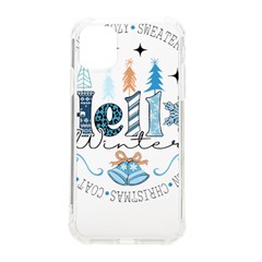 Winter Season T- Shirt Hello Winter T- Shirt Iphone 11 Tpu Uv Print Case by ZUXUMI