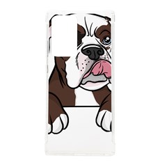 Boxer Dog T- Shirt Tri Colored Boxer T- Shirt Samsung Galaxy Note 20 Ultra Tpu Uv Case