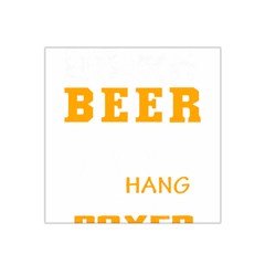 Boxer T- Shirt I Just Want To Drink Beer And Hang With My Boxer Dog T- Shirt Satin Bandana Scarf 22  X 22  by JamesGoode