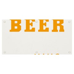 Boxer T- Shirt I Just Want To Drink Beer And Hang With My Boxer Dog T- Shirt Banner And Sign 6  X 3  by JamesGoode