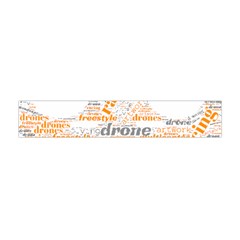 Drone Racing Word Cloud T- Shirt F P V Freestyle Drone Racing Word Cloud T- Shirt (3) Premium Plush Fleece Scarf (mini)