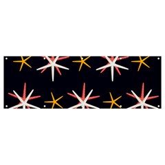 Starfish Banner And Sign 12  X 4  by Mariart