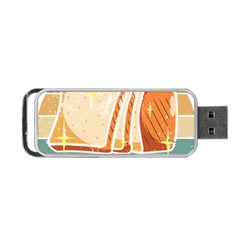 Bread Baking T- Shirt Funny Bread Baking Baker At Yeast We Have Enough Bread T- Shirt (1) Portable Usb Flash (two Sides)