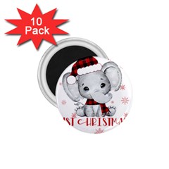 Elephant Art T- Shirtelephant T- Shirt 1 75  Magnets (10 Pack) 