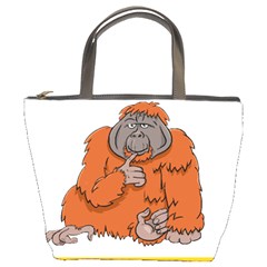 Orangutan T-shirtnope Not Today Orangutan 13 T-shirt Bucket Bag