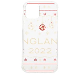 England T- Shirt England Ugly Christmas Sweater Soccer Football 2022 Xmas Pajama T- Shirt (1) Iphone 12 Pro Max Tpu Uv Print Case by ZUXUMI