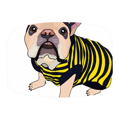 English Bulldog T- Shirt English Bee Dog T- Shirt Mini Square Pill Box by ZUXUMI