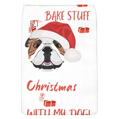 English Bulldog T- Shirt English Bulldog Merry Christmas T- Shirt (1) Removable Flap Cover (s) by ZUXUMI