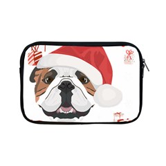 English Bulldog T- Shirt English Bulldog Merry Christmas T- Shirt (2) Apple Ipad Mini Zipper Cases by ZUXUMI