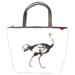 Ostrich T-shirtsteal Your Heart Ostrich 05 T-shirt Bucket Bag