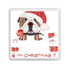 English Bulldog T- Shirt English Bulldog Merry Christmas T- Shirt (8) Memory Card Reader (square) by ZUXUMI