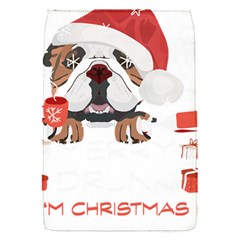 English Bulldog T- Shirt English Bulldog Merry Christmas T- Shirt (8) Removable Flap Cover (s) by ZUXUMI