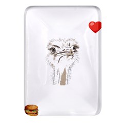 Ostrich T-shirtsteal Your Heart Ostrich 44 T-shirt Rectangular Glass Fridge Magnet (4 Pack) by EnriqueJohnson
