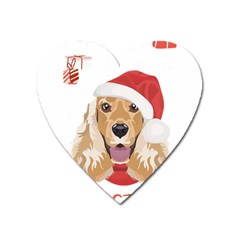 English Cocker Spaniel T- Shirt English Cocker Spaniel Merry Christmas T- Shirt (1) Heart Magnet