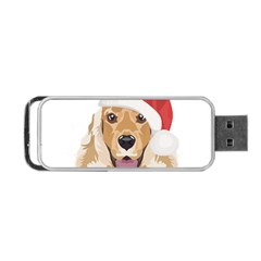 English Cocker Spaniel T- Shirt English Cocker Spaniel Merry Christmas T- Shirt (1) Portable Usb Flash (two Sides) by ZUXUMI