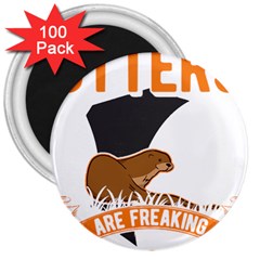 Otter T-shirtbecause Otters Are Freaking Awesome Sea   Otter T-shirt 3  Magnets (100 Pack) by EnriqueJohnson