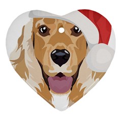 English Cocker Spaniel T- Shirt English Cocker Spaniel Merry Christmas T- Shirt (3) Ornament (heart) by ZUXUMI