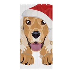 English Cocker Spaniel T- Shirt English Cocker Spaniel Merry Christmas T- Shirt (3) Shower Curtain 36  X 72  (stall)  by ZUXUMI