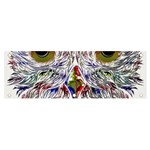 Owl T-shirtowl Color Edition T-shirt Banner and Sign 6  x 2  Front