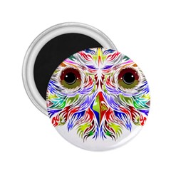 Owl T-shirtowl Color Full For Light Color T-shirt T-shirt 2 25  Magnets by EnriqueJohnson