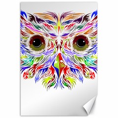 Owl T-shirtowl Color Full For Light Color T-shirt T-shirt Canvas 20  X 30  by EnriqueJohnson