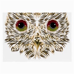 Owl T-shirtowl Gold Edition T-shirt Large Glasses Cloth by EnriqueJohnson