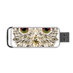 Owl T-shirtowl Gold Edition T-shirt Portable Usb Flash (two Sides) by EnriqueJohnson