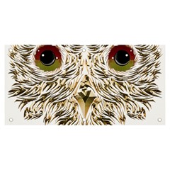 Owl T-shirtowl Gold Edition T-shirt Banner And Sign 6  X 3  by EnriqueJohnson