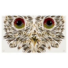 Owl T-shirtowl Gold Edition T-shirt Banner And Sign 7  X 4  by EnriqueJohnson