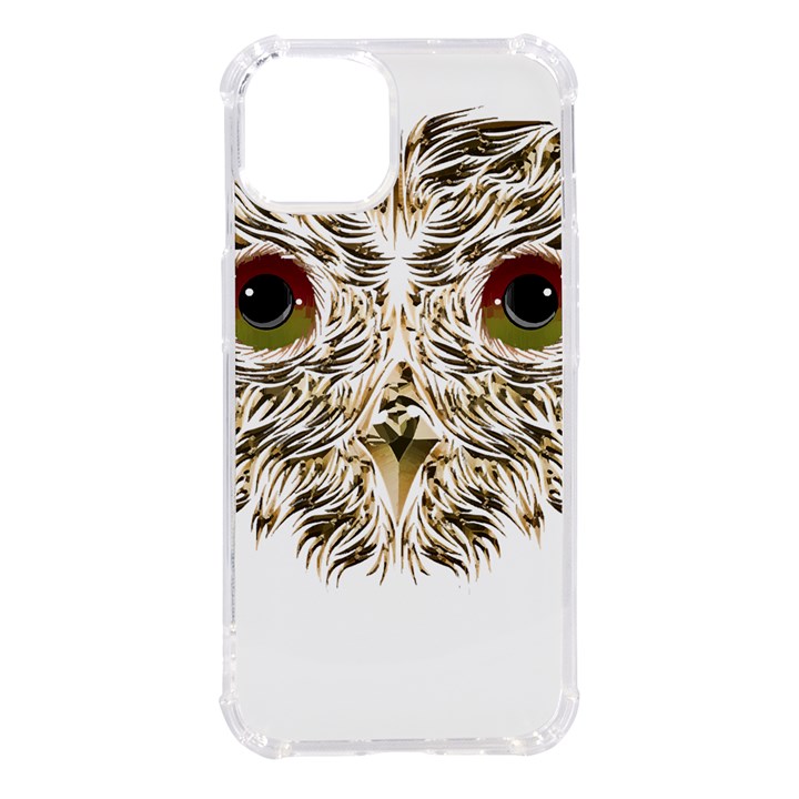 Owl T-shirtowl Gold Edition T-shirt iPhone 14 TPU UV Print Case