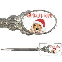 English Cocker Spaniel T- Shirt English Cocker Spaniel Mulled Wine Christmas T- Shirt Letter Opener by ZUXUMI