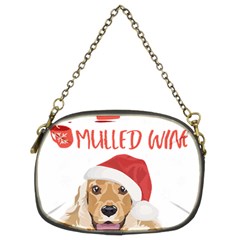 English Cocker Spaniel T- Shirt English Cocker Spaniel Mulled Wine Christmas T- Shirt Chain Purse (two Sides) by ZUXUMI