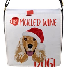 English Cocker Spaniel T- Shirt English Cocker Spaniel Mulled Wine Christmas T- Shirt Flap Closure Messenger Bag (s) by ZUXUMI