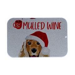 English Cocker Spaniel T- Shirt English Cocker Spaniel Mulled Wine Christmas T- Shirt Open Lid Metal Box (silver)   by ZUXUMI