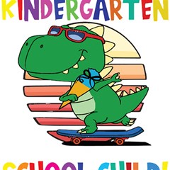 Enrollment Boy T- Shirt Goodbye Kindergarten I Am A Schoolchild Now! T- Shirt (2) Play Mat (rectangle) by ZUXUMI