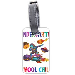 Enrollment Boy T- Shirt Goodbye Kindergarten I Am A Schoolchild Now! T- Shirt Luggage Tag (one Side) by ZUXUMI