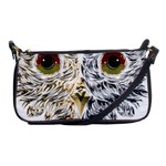 Owl T-shirtowl Half Gold Half Methalic Edition T-shirt Shoulder Clutch Bag Front