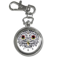 Owl T-shirtowl Metalic Edition T-shirt Key Chain Watches by EnriqueJohnson